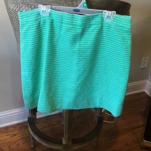 J Crew size 6 skirt geeen